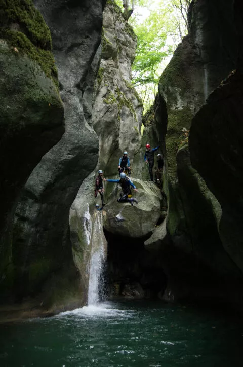 Saut de 6m au Furon haut