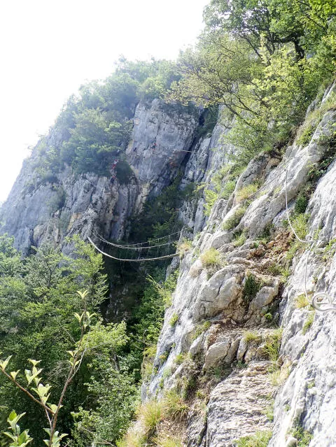 Via-ferrata de la Doria - Le Ptchi 4