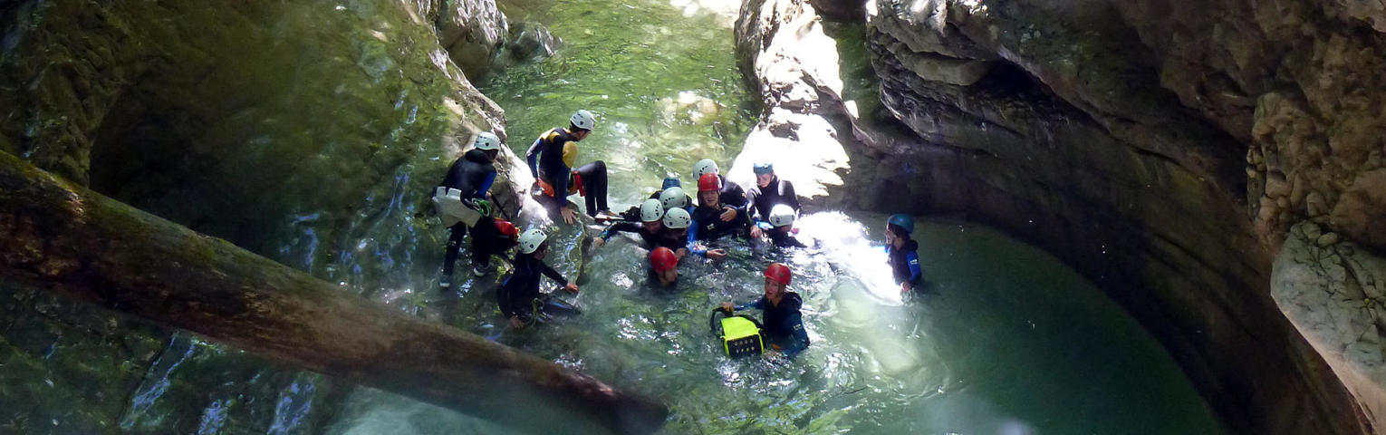 Canyoning en Isère : les Ecouges