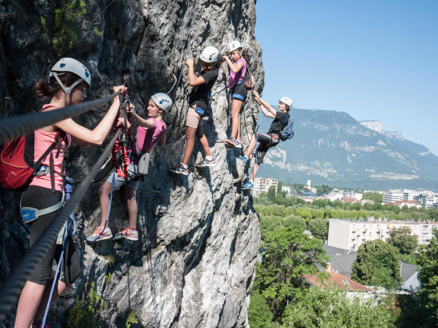 Via-ferrata urbaine