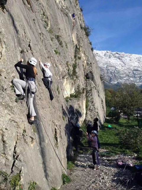 Initiation escalade enfants