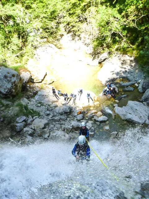 Canyoning rafraîchissant