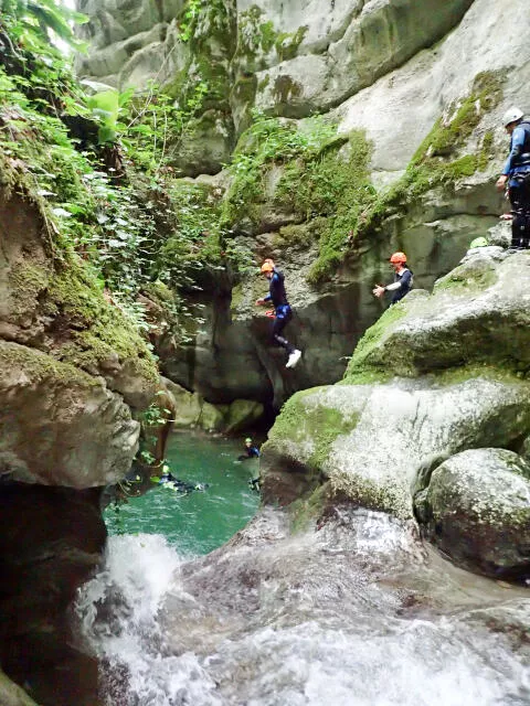 Saut de 4 m au Furon haut