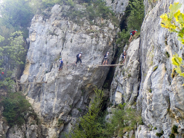 Via-ferrata de la Doria - Le Ptchi 5
