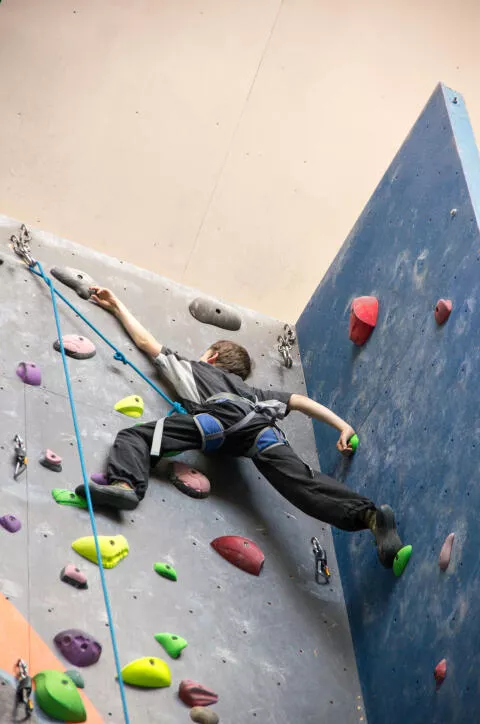 Escalade à Espace Vertical