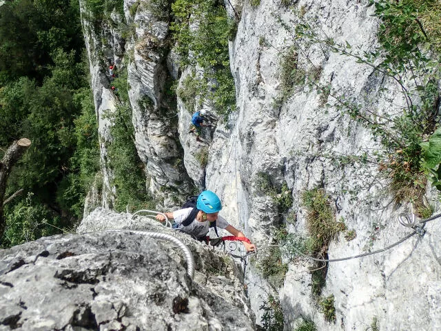 Via-ferrata de la Doria - Le Ptchi 3