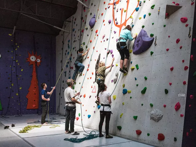 Initiations à l'escalade pour adultes